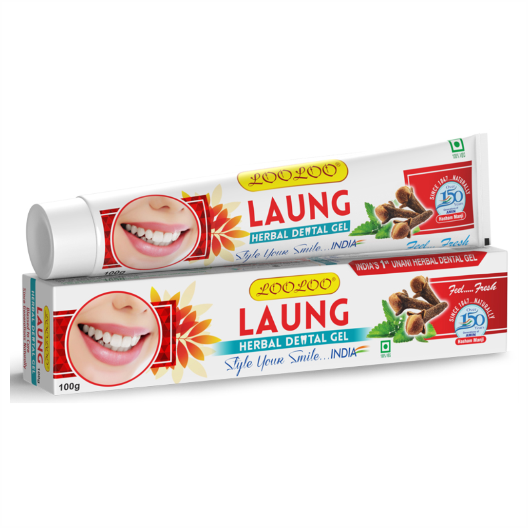 LooLoo Herbal Dental Gel Laung (Clove)